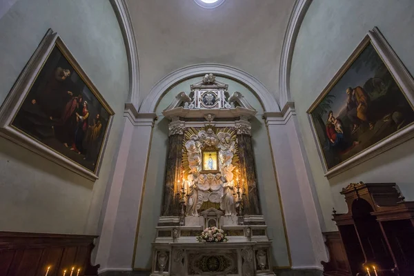 Lucca Itália Junho 2016 Interiores Detalhes Arquitetônicos Basílica São Frediano — Fotografia de Stock