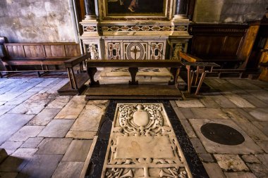 Lucca, İtalya, 07 Haziran 2016: San Michele foro Kilisesi, 07 Haziran 2016 Lucca, Toskana, İtalya, mimari detaylar