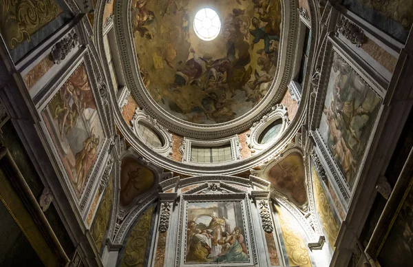 Lucca Italia Junio 2016 Interiores Detalles Arquitectónicos Basílica San Frediano — Foto de Stock