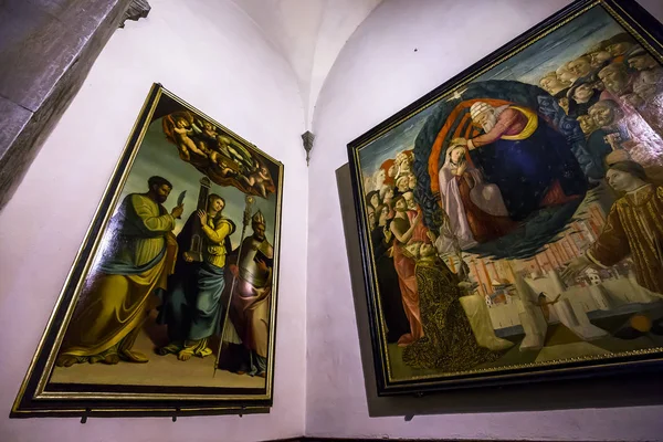 Лучка Италия Июнь 2016 Архитектурные Детали Церкви Сан Паолино Июнь — стоковое фото