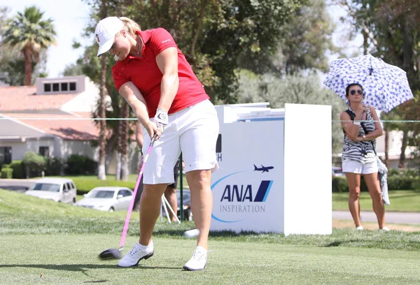 Rancho Mirage California Abril 2015 Caroline Hedwall Suecia Torneo Golf — Foto de Stock