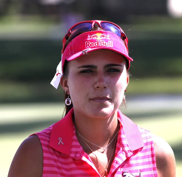 Rancho Mirage Kalifornia Április 2015 Lexi Thompson Ana Inspiráció Golf — Stock Fotó