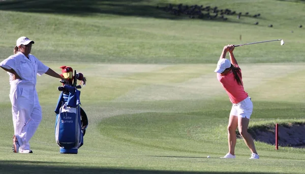 Rancho Mirage Kalifornia Kwietnia 2015 Katie Burnett Usa Turnieju Golfa — Zdjęcie stockowe
