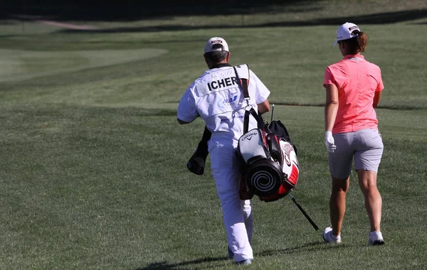 Rancho Mirage California Abril 2015 Karine Icher Francia Torneo Golf —  Fotos de Stock