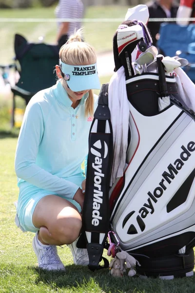 Rancho Mirage California Abril 2015 Jessica Korda Torneo Golf Inspiración — Foto de Stock