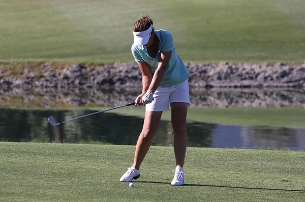 Rancho Mirage California Abril 2015 Gwladys Nocera França Torneio Golfe — Fotografia de Stock