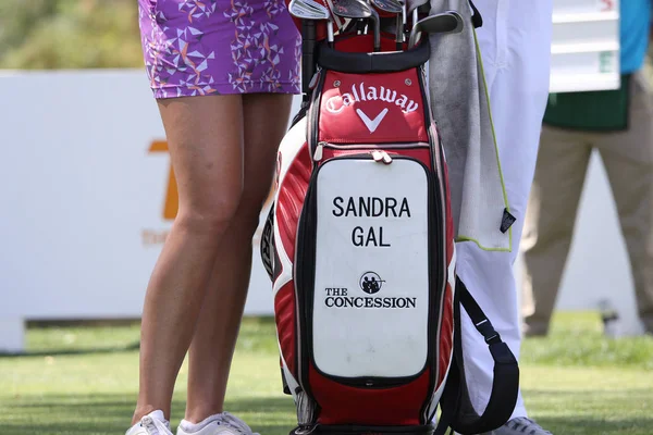 Lpga ツアー 2015 日ミッション ヒルズ カントリー_クラブ ランチョミラージュ カリフォルニア州でのアナのインスピレーションのゴルフ トーナメントでドイツのランチョ ミラージュ — ストック写真