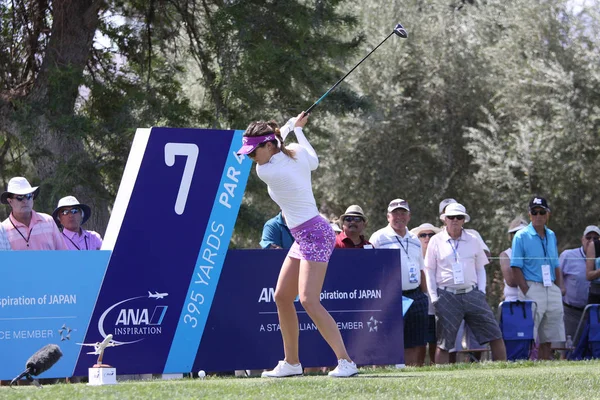 Rancho Mirage Kalifornien April 2015 Sandra Gal Tyskland Ana Inspiration — Stockfoto