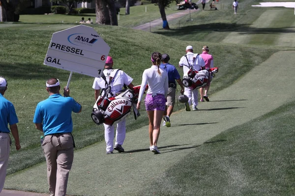 Rancho Mirage California Abril 2015 Sandra Gal Alemanha Torneio Golfe — Fotografia de Stock