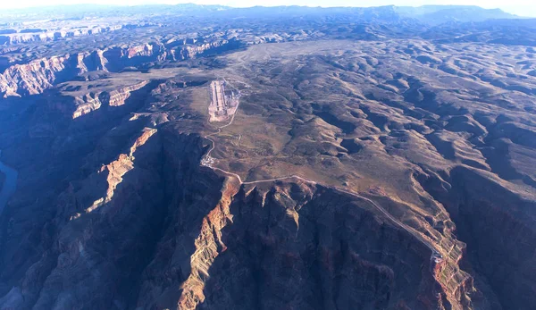 Widok Lotu Ptaka Colorado Wielkiego Kanionu Arizona Stany Zjednoczone Ameryki — Zdjęcie stockowe