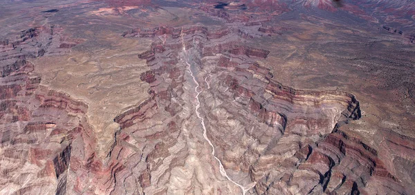 Vista Aérea Del Gran Cañón Colorado Arizona —  Fotos de Stock