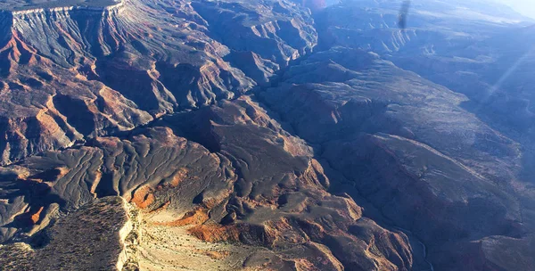 Widok Lotu Ptaka Colorado Wielkiego Kanionu Arizona Stany Zjednoczone Ameryki — Zdjęcie stockowe