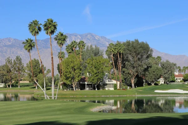 Rancho Mirage California April 2015 Golf Course View Ana Inspiration Royalty Free Stock Images