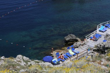 Capri Adası, İtalya, 09 Haziran 2015: güneşli kartpostal Capri Adası 09 Haziran 2015, Capri Adası, Capri, İtalya