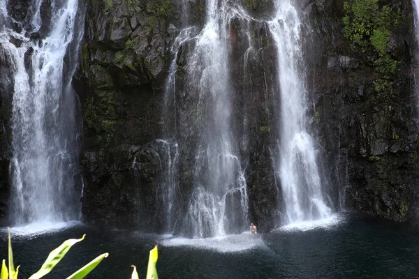 Chutes de Langevin, île de La Réunion, Oéen indien — Photo