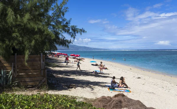 La Saline beach, La Reunion island, france — Stock Photo, Image