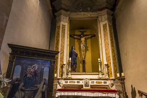 Ognissanti 교회, 피렌체, 이탈리아 — 스톡 사진