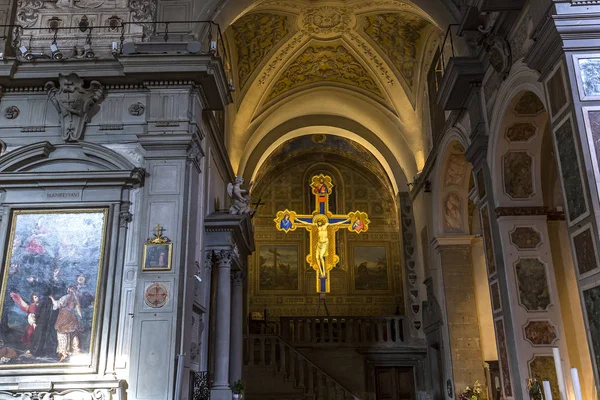Ognissanti Kilisesi, Florence, İtalya — Stok fotoğraf