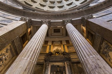 iç Pantheon, Rome, İtalya