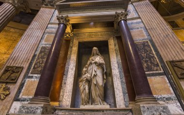 iç Pantheon, Rome, İtalya