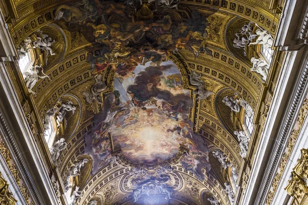 Igreja do Gesu, Roma, Itália — Fotografia de Stock