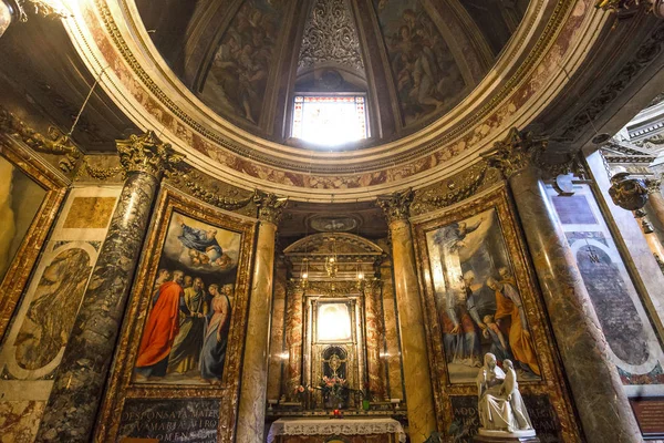 Igreja do Gesu, Roma, Itália — Fotografia de Stock