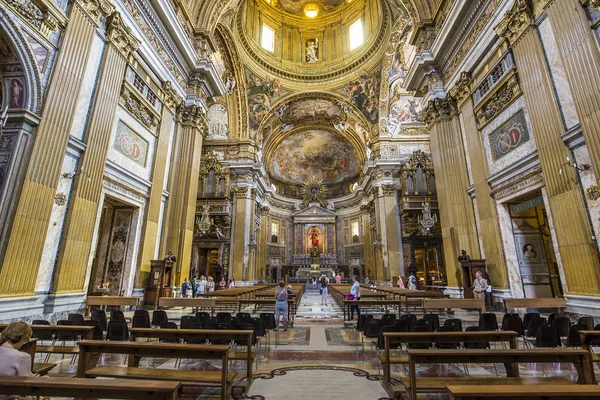 Igreja do Gesu, Roma, Itália — Fotografia de Stock