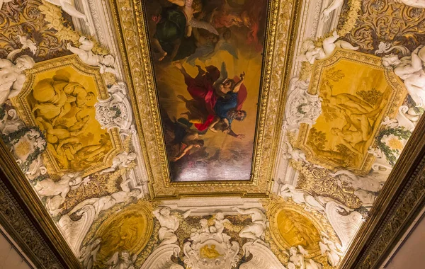 在罗马，意大利 Palazzo Barberini 天花板壁画 — 图库照片