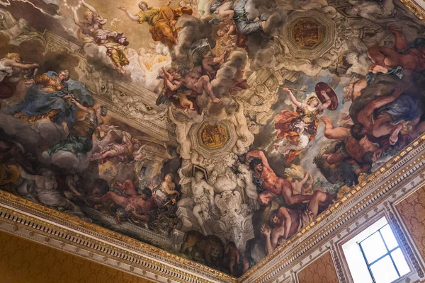 Affresco a soffitto a Palazzo Barberini, Roma — Foto Stock