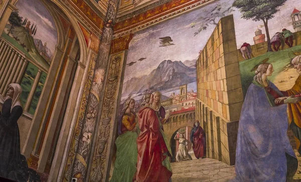 Basilica of Santa Maria Novella, Firenze, Italia — kuvapankkivalokuva