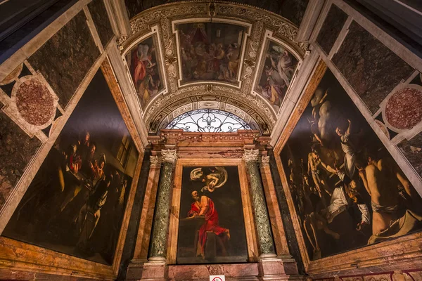 圣路易斯 des 法国教堂，罗马意大利 — 图库照片