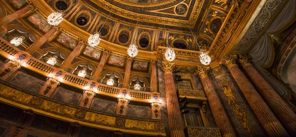Interiors of the royal opera, Versailles, France — Stock Photo, Image