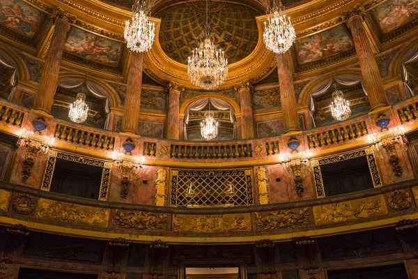 Interiors of the royal opera, Versailles, France — Stock Photo, Image