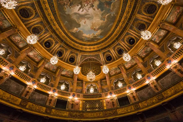 ロイヤル オペラ, ヴェルサイユ, フランスのインテリア — ストック写真