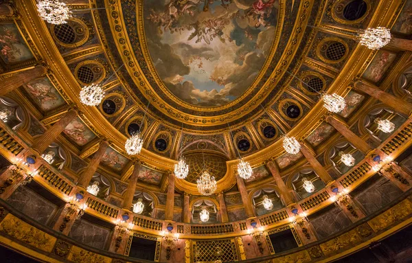 ロイヤル オペラ, ヴェルサイユ, フランスのインテリア — ストック写真