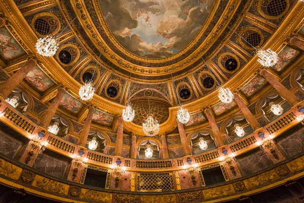 Interiors of the royal opera, Versailles, France — Stock Photo, Image