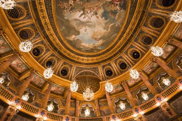 Interiors of the royal opera, Versailles, France — Stock Photo, Image