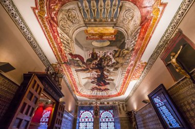 Frescoe Los Angeles hastanesinde saygıdeğer, Sevilla, İspanya