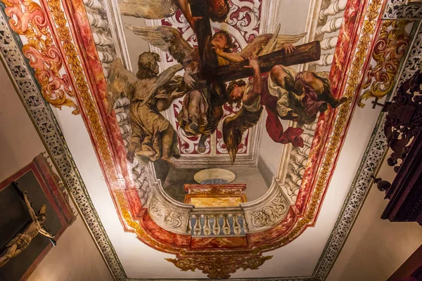 Frescoe in hospital de los venerables, Seville, spain — Φωτογραφία Αρχείου