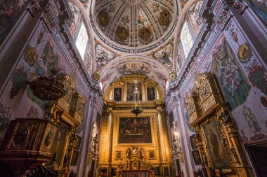Frescoe Los Angeles hastanesinde saygıdeğer, Sevilla, İspanya