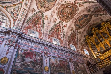 Frescoe Los Angeles hastanesinde saygıdeğer, Sevilla, İspanya