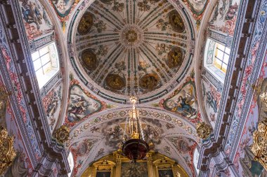 Frescoe Los Angeles hastanesinde saygıdeğer, Sevilla, İspanya