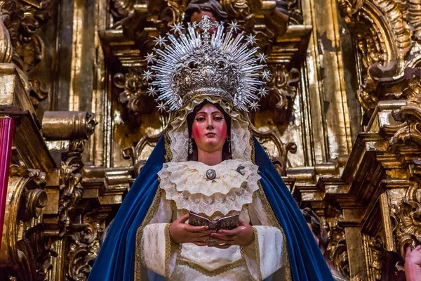 El Salvador templom, Sevilla, Andalúzia, Spanyolország — Stock Fotó