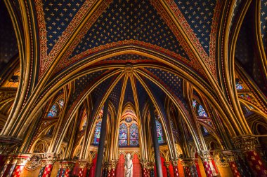 Sainte Chapelle Kilisesi, Paris, Fransa