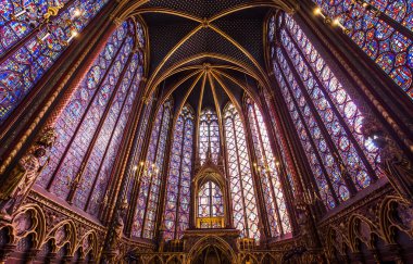 Sainte Chapelle Kilisesi, Paris, Fransa