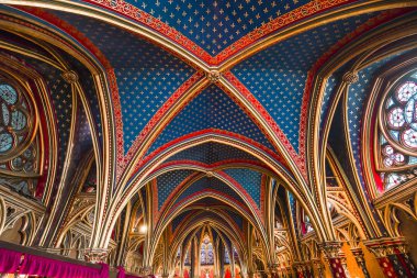 Sainte Chapelle Kilisesi, Paris, Fransa