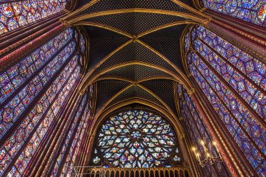Sainte Chapelle Kilisesi, Paris, Fransa