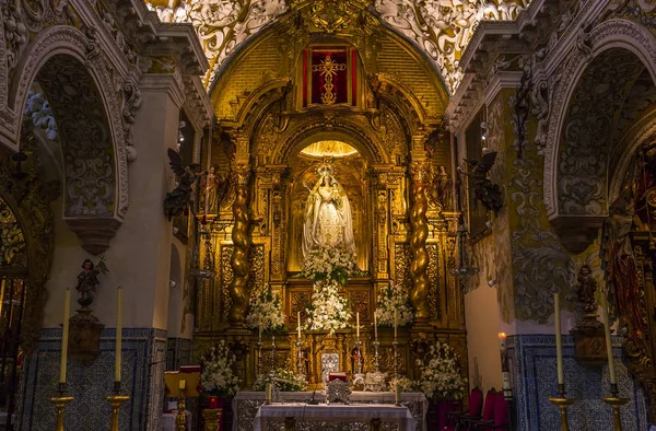 Santa Maria la Blanca kostel, Sevilla, Andalusie, Španělsko — Stock fotografie