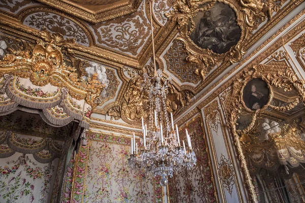 Versailles Francie Červenec Poblíž Interiérů Architektonické Detaily Stropy Chateau Versailles — Stock fotografie