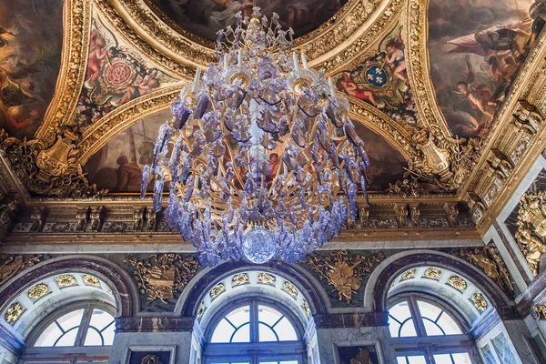 Versailles Francia Julio Salón Espejos Del Palacio Versalles Cerca París — Foto de Stock